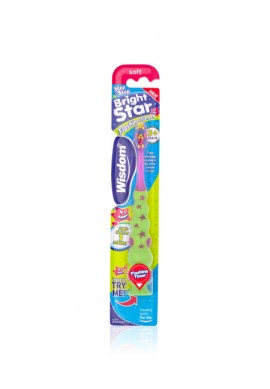 WISDOM Bright Star Kids Toothbrush 3+