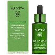 Apivita Bee Radiant Ορός Ενεργοποίησης και Λάμψης με Λευκή Παιώνια & Πατενταρισμένη Πρόπολη 30ml