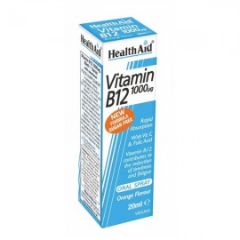 Health Aid Vitamin B12 1000μg Oral Spray Orange Flavor 20ml