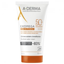 ADerma Exomega Control Emollient Solar Cream SPF50+ 150ml