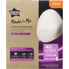 Tommee Tippee Breast Pads Medium 40pads