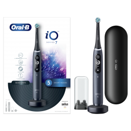 Oral-B iO Series 7 Ηλεκτρική Οδοντόβουρτσα Magnetic Black Onyx 1τμχ