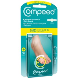 Compeed Corn Plasters Medium Ενυδατικά Μεσαία Επιθέματα για Κάλους 6τεμ