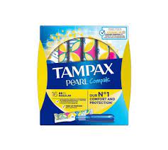 Tampax Pearl Compak Regular με Απλικατέρ 16τμχ