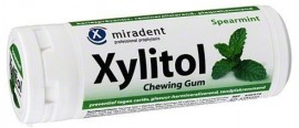 Miradent Xylitol Οδοντότσιχλα Δυόσμος 30τμχ