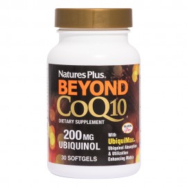NaturesPlus Beyond CoQ10 Ubiquinol 200mg 30 Softgels
