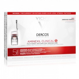 Vichy Dercos Aminexil Clinical 5 για Γυναίκες 21x6ml