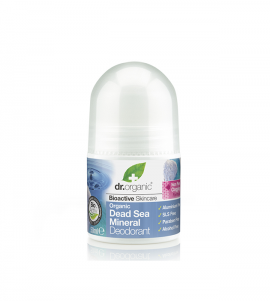 Dr.Organic Deodorant Αποσμητικό Με Άλατα Νεκράς Θάλασσας 50ml