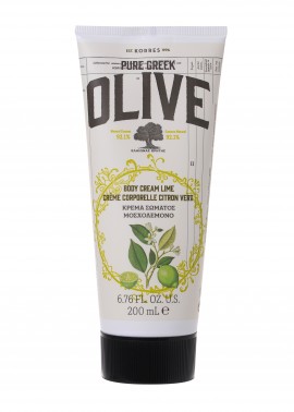 Korres Olive Body Cream Lime Κρέμα Σώματος Μοσχολέμονο 200ml