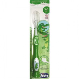 Chicco Kids Toothbrush 3-6 years Green