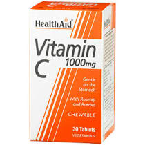 Health Aid Vitamin C 1000mg Chewable 30 tablets