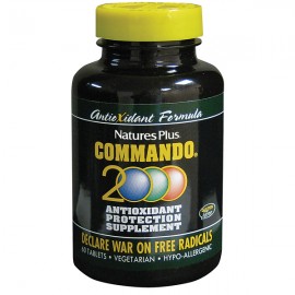 NaturesPlus Commando 2000 60 ταμπλέτες