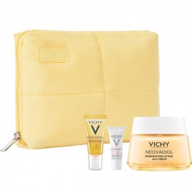 Vichy Promo Peri-Menopause Redensifying Plumping Day Cream Normal Combination Skin 50ml + Neovadiol Meno 5 Bi-Serum 5ml + Capital Soleil UV-Age Daily …