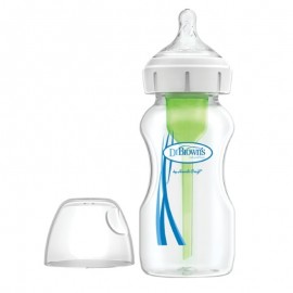 Dr. Browns Options WB 51600 Plastic Bottle with Wide Neck & Silicone Nipple 150ml