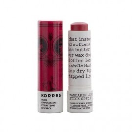 Korres Lip Butter Stick Mandarin SPF15 Rose 5ml