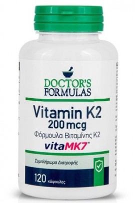 Doctors Formulas Vitamin K2 120 κάψουλες