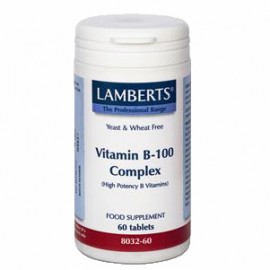 Lamberts Vitamin B-100 Complex 60tabs