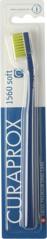 Curaprox CS 1560 Soft Toothbrush 1pc  Blue-Light Green