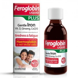 Vitabiotics Feroglobin Liquid Plus 200ml