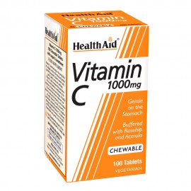 Health Aid Vitamin C 1000mg Chewable 100 tablets