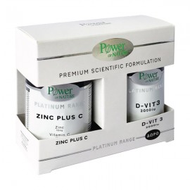 Power Health Promo Platinum Zinc Plus C 16mg/150mg 30 ταμπλέτες & Vitamin D3 2.000iu 20 ταμπλέτες