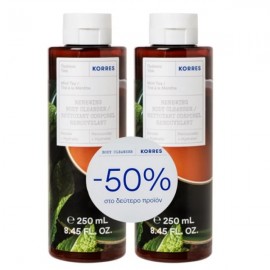 Korres Promo Showergel Mint Tea Πράσινο Τσάι 2x250ml