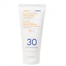 Korres Sun Yoghurt Face Cream SPF30 Αντηλιακή Κρέμα-Gel Προσώπου 50ml