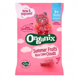 Organix Summer Fruits Rice Cake Clouds +7m (40gr)