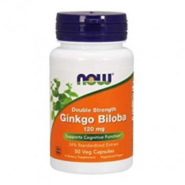 Now Ginkgo Biloba 120mg 50 capsules