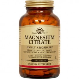 Solgar Magnesium Citrate 200mg 120 tabs