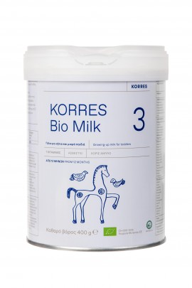 Korres Bio Milk 3 Βιολογικό Αγελαδινό Γάλα για Βρέφη από 12 μηνών 400gr