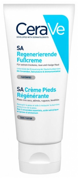 CeraVe SA Renewing Foot Cream 88ml