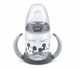 Nuk First Choice Disney Learner Bottle 6-18m Μickey-Grey (10.743.829) 150ml