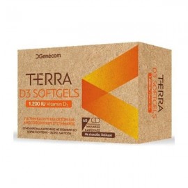 Genecom Terra D3 1200 IU 60 softgels