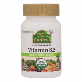 NaturesPlus Source of Life Garden Vitamin K2 120 mcg 60Vcaps