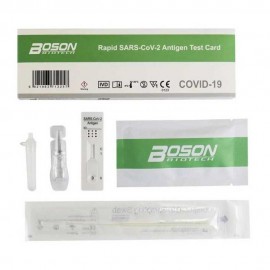 Boson Rapid SARS-CoV-2 Antigen Test Αυτοδιαγνωστικό Τεστ Ταχείας Ανίχνευσης Αντιγόνων με Ρινικό Δείγμα 1τμχ