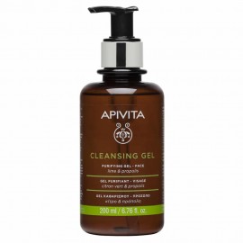 Apivita Purifying  Gel for Oily & Combination Skin 200ml