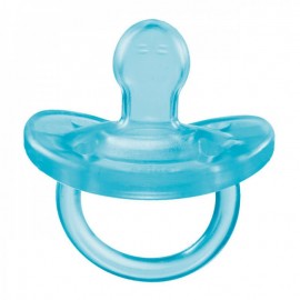 Chicco Physio Soft Silicone Orthodontic Physio Soother 0-6 Months Blue