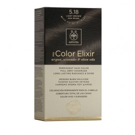 Apivita My Color Elixir 5.18 Καστανό Ανοιχτό Σαντρέ Περλέ