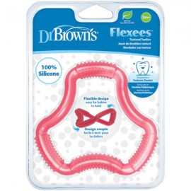 Dr. Browns Flexees Textured Teether Red 1pc