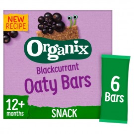 Organix Bio Blackcurrant Soft Oaty Bars 6 bars x 23g