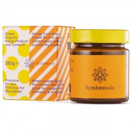 Symbeeosis Greek Organic Honey & Turmeric 280gr
