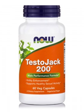 Now TestoJack 200  60 φυτικές κάψουλες