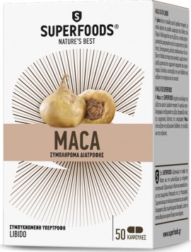 Superfoods Maca 3000mg 50 caps