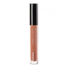 Korres Morello Matte Lasting Lip Fluid Νο.07 Tinted Nude 3,4ml