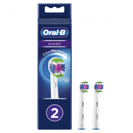 Oral-B Oral-B 3D White CleanMaximiser Ανταλλακτικές Κεφαλές 2τμχ