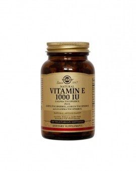 Solgar Vitamin E 1000 IU  50 softgels