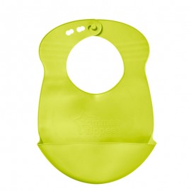 Tommee Tippee Roll n Go Bib Σαλιάρα Λαχανί 1 τεμάχιο