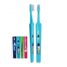 Tepe Kids Soft Οδοντόβουρτσα για Παιδιά άνω των 3 ετών 1τμχ Γαλάζιο