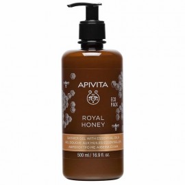 Apivita Royal Honey Κρεμώδες Aφρόλουτρο με Aιθέρια Έλαια 500ml